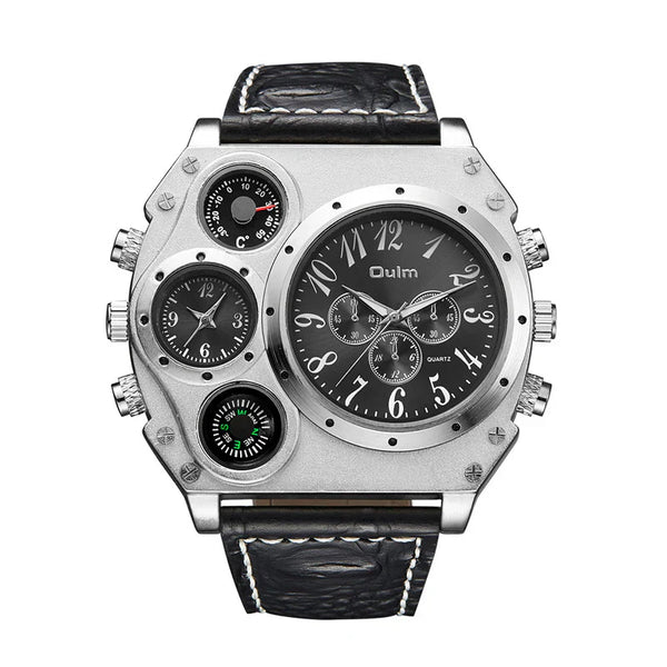 Master Time in Style: Why the Dual Time Zone Quartz Watch is Your Ultimate Travel Companion