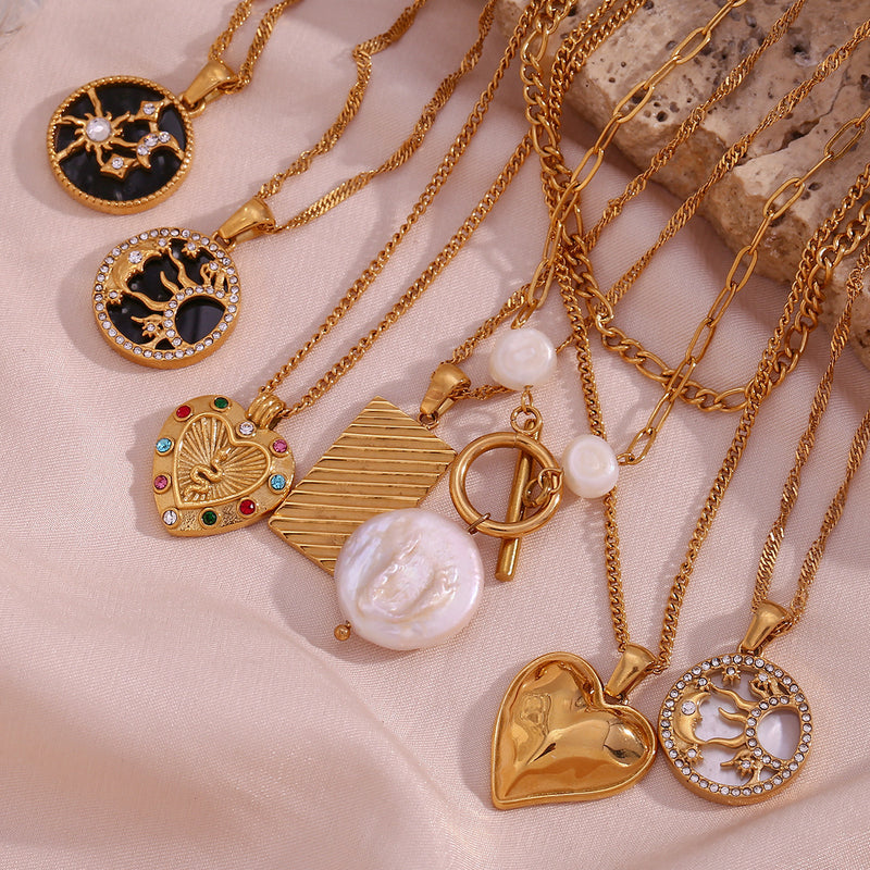 Euphemia Gold Necklace