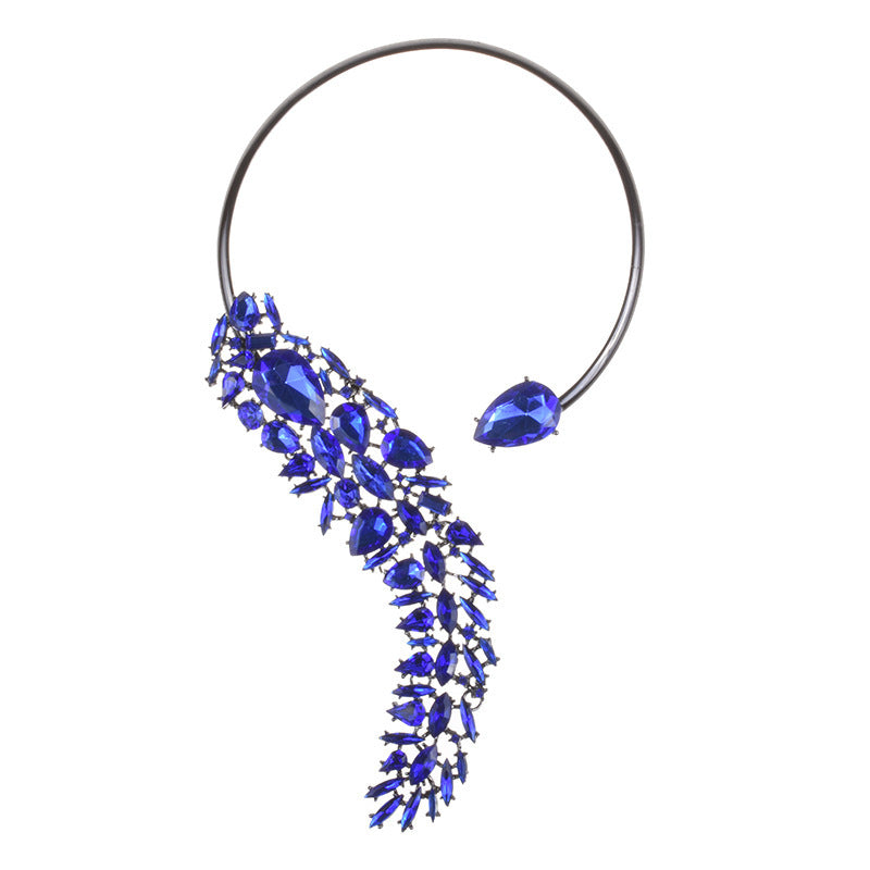 Luxury Full Diamond Flower Necklace