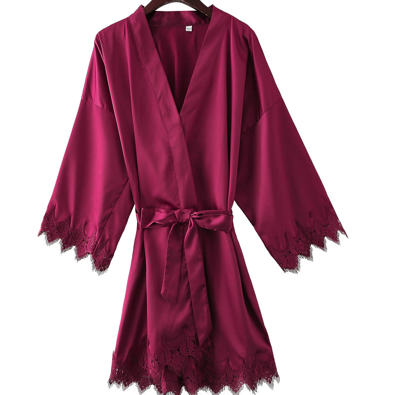 Wedding party dressing gown