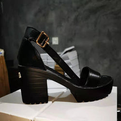 Women's Shoes Summer  High Heels Fashion Large Size Sandals