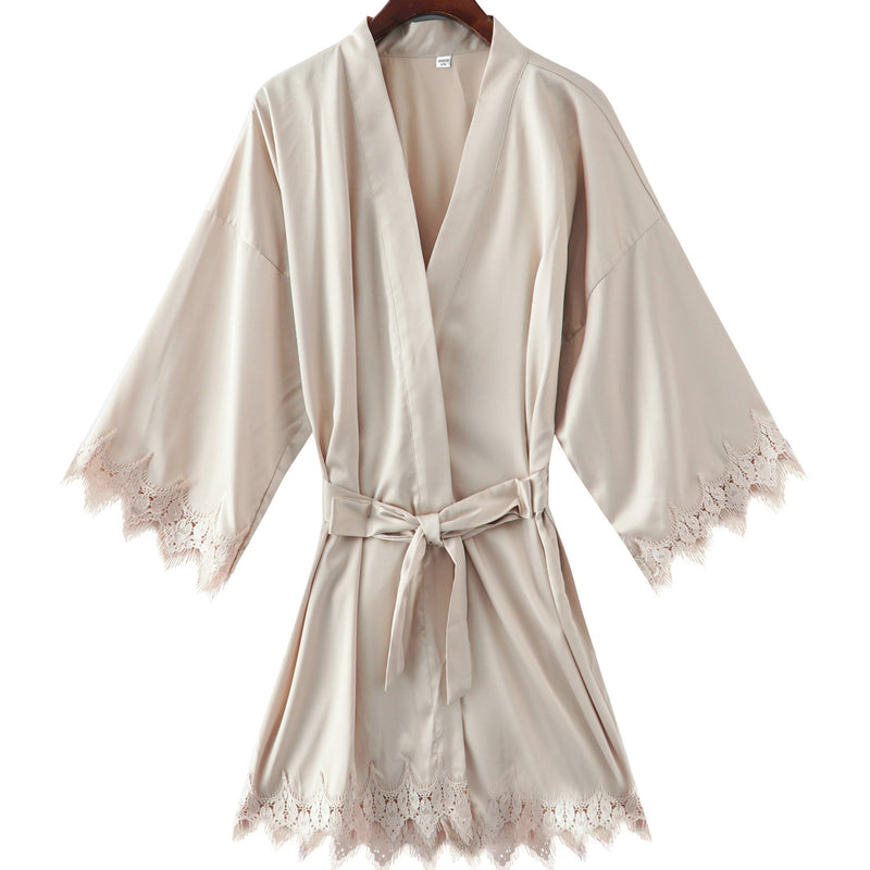 Wedding party dressing gown
