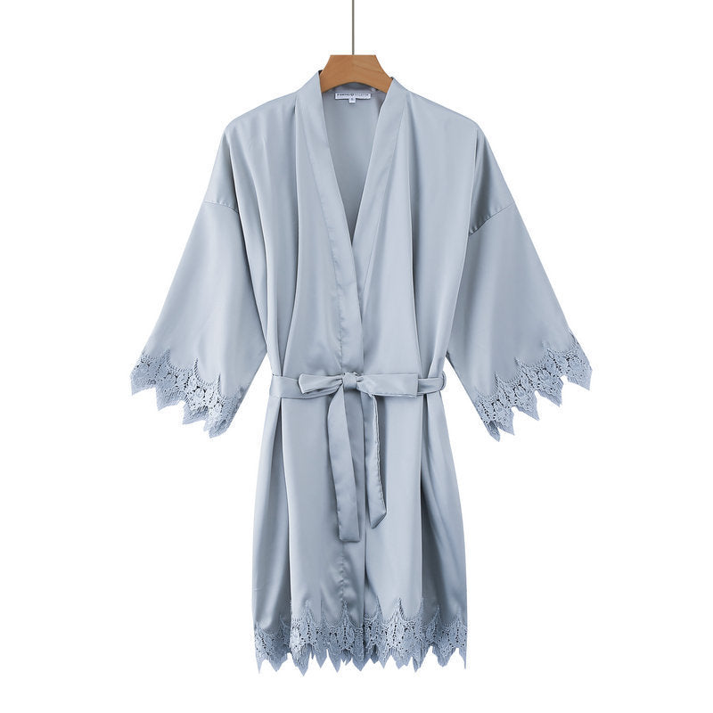 Wedding party dressing gown