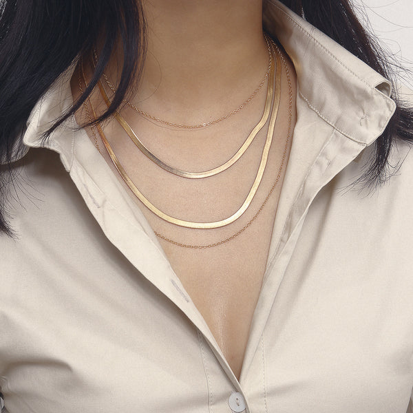 Cold wind multilayered snakelike chains