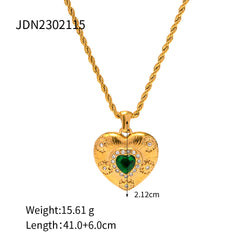 Caelus Gold Heart Necklace