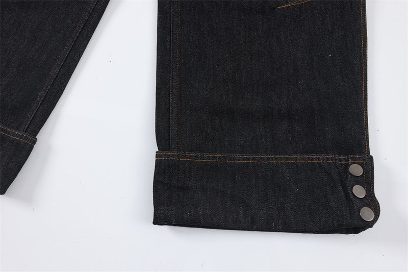 Fashion Personalized Work Clothes Denim Trousers Men