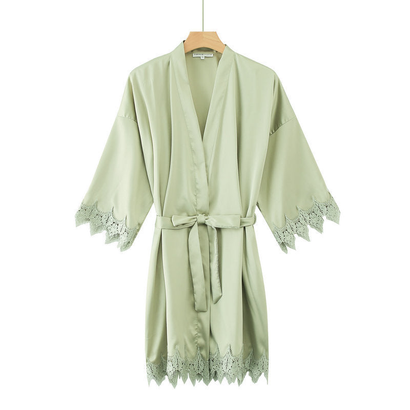Wedding party dressing gown