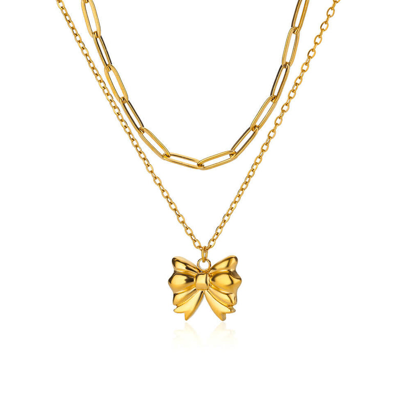 Women's Bow Necklace Light Luxury Minority
