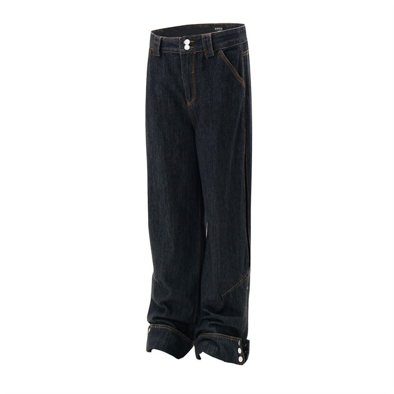 Fashion Personalized Work Clothes Denim Trousers Men