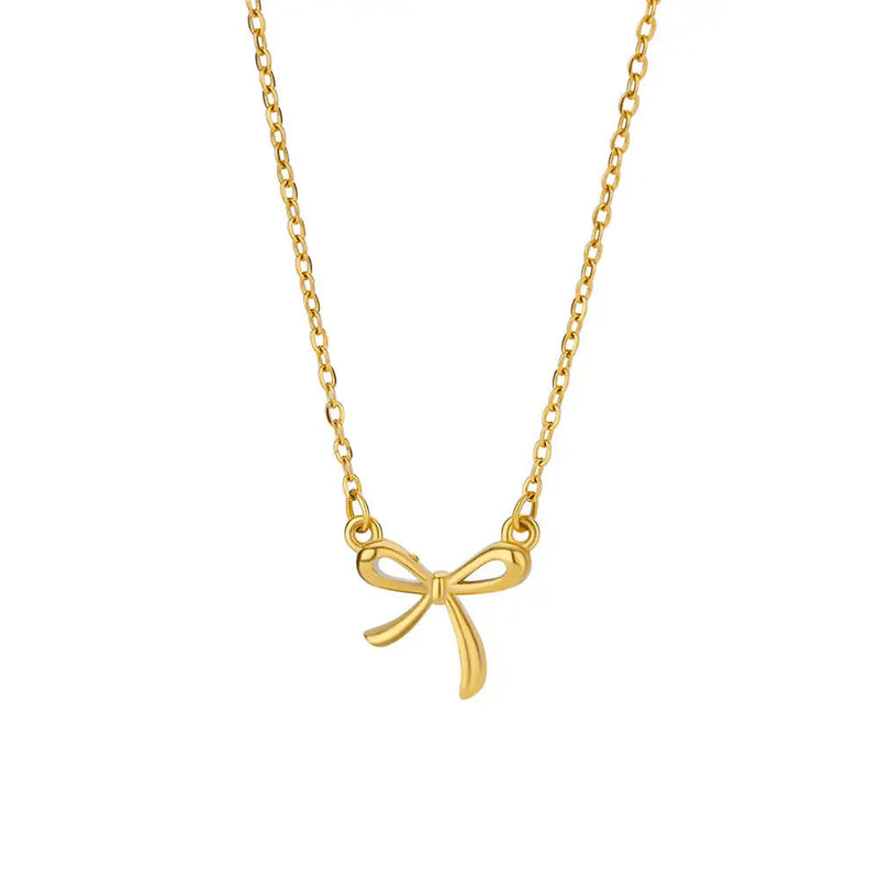 Women's Bow Necklace Light Luxury Minority